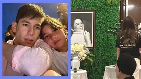 Andi Eigenmann, Jake Ejercito at Jaclyn Jose wake .